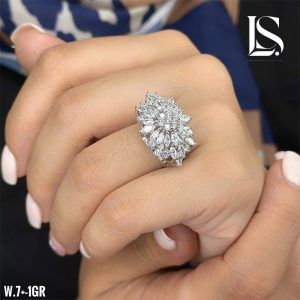 انگشتر نقره زنانه AZ03