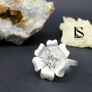 انگشتر نقره زنانه دستساز AZ11