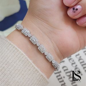 دستبند نقره زنانه DS17