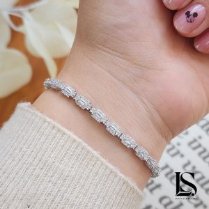 دستبند نقره زنانه DS18