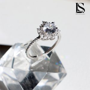 انگشتر نقره دخترانه لاریسا HD07
