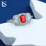 انگشتر نقره دخترانه لاریسا HD08