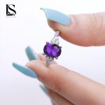 انگشتر نقره دخترانه لاریسا HD11