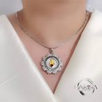 نیم ست نقره ورساچه زنانه لاریسا NS08