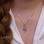 تک مدال نقره طرح جغد لاریسا PD03