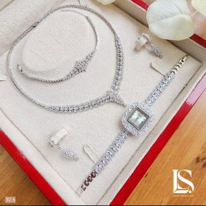 سرویس نقره زنانه لوکس SLZ01