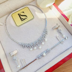 سرویس نقره زنانه لوکس SLZ02