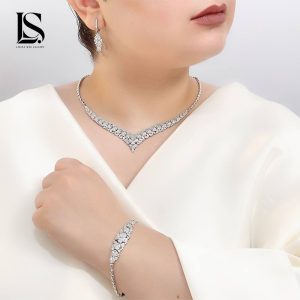 سرویس نقره لوکس زنانه لاریسا SLZ05