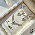 سرویس نقره زنجیری زنانه لاریسا SZ08