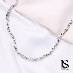 زنجیر نقره مردانه ZM04