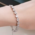 دستبند نقره زنانه ds04