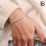 دستبند نقره زنانه لاریسا DS28