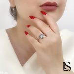 انگشتر نقره دخترانه لاریسا HD23