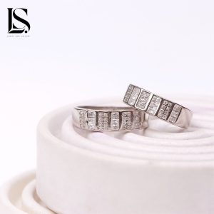ست حلقه نقره لاریسا HS06