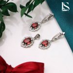 نیم ست نقره زنانه لاریسا NS14