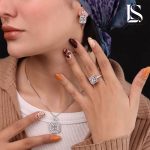 نیم ست نقره زنانه لاریسا NS15