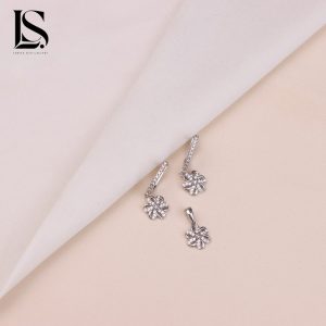 نیم ست نقره زنانه لاریسا NS16