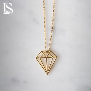 پلاک نقره دخترانه لاریسا PD09