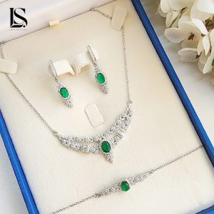 سرویس زنجیری نقره زنانه لاریسا SZ21