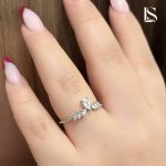 انگشتر نقره زنانه لاریسا AZ21