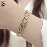 دستبند نقره زنانه رولکس لاریسا DS31