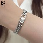 دستبند نقره زنانه رولکس لاریسا DS31