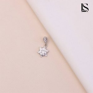 پلاک نقره دخترانه لاریسا PD14