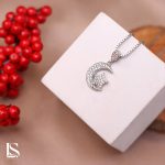 پلاک نقره دخترانه لاریسا PD18