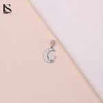 پلاک نقره دخترانه لاریسا PD18