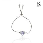 دستبند نقره دخترانه آسانسوری لاریسا DS52