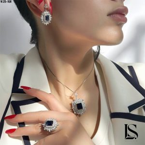 نیم ست نقره زنانه لاریسا NS26