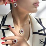 نیم ست نقره زنانه لاریسا NS27