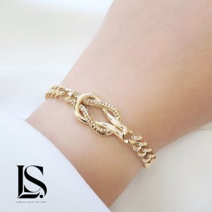 دستبند نقره زنانه لاریسا DS57