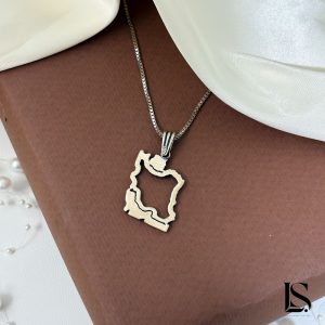 پلاک نقره یونی اس طرح ایران MUS02