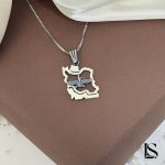 پلاک نقره یونی اس طرح ایران MUS03