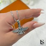 پلاک نقره یونی اس طرح فروهر MUS05