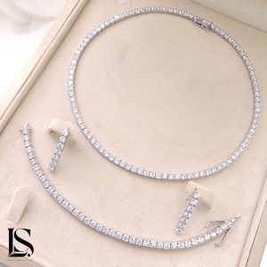 سرویس لوکس نقره زنانه SLZ16