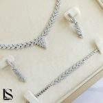 سرویس نقره زنانه جواهری لاریسا SZ44