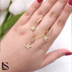 نیمست نقره دخترانه لاریسا طرح لیلیوم NS36