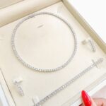 سرویس نقره زنانه طرح تنیسی سایز کوچک SLZ16(2)
